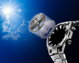 ECB-2300D Reloj Edifice Sospencione de hombre correa de metal