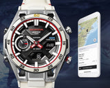ECB-2300HR-1A Reloj Edifice Sospensione de hombre banda de piel