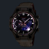 ECB-2300HR-1A Reloj Edifice Sospensione de hombre banda de piel