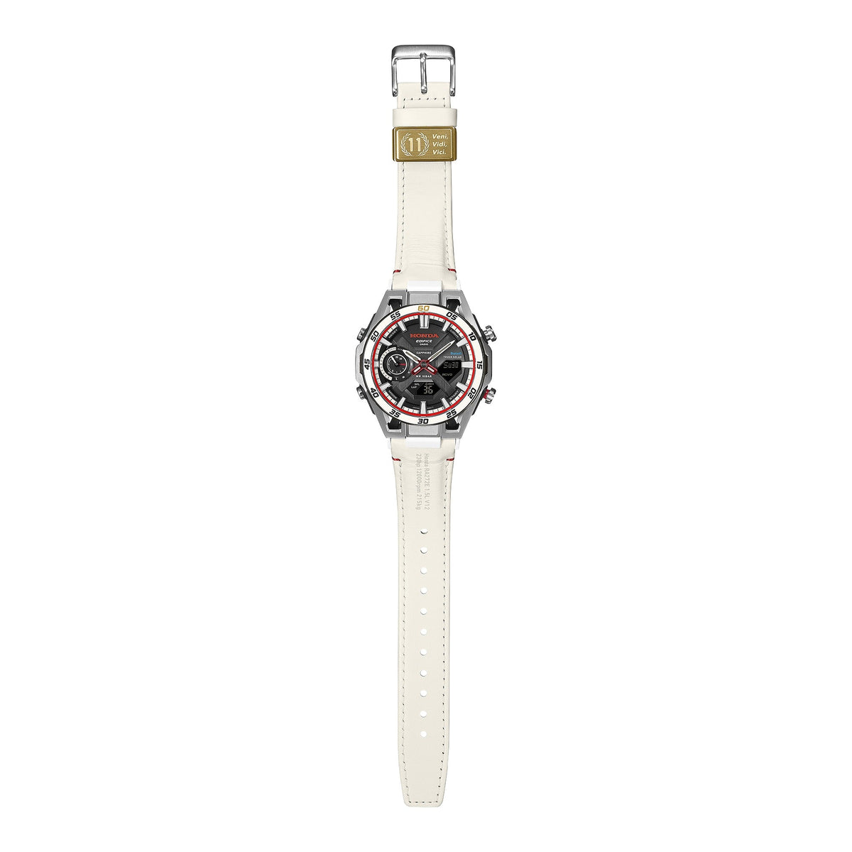 ECB-2300HR-1A Reloj Edifice Sospensione de hombre banda de piel