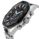 ECB-950 Edifice Reloj Doble hora Pulsera de Metal para Hombre