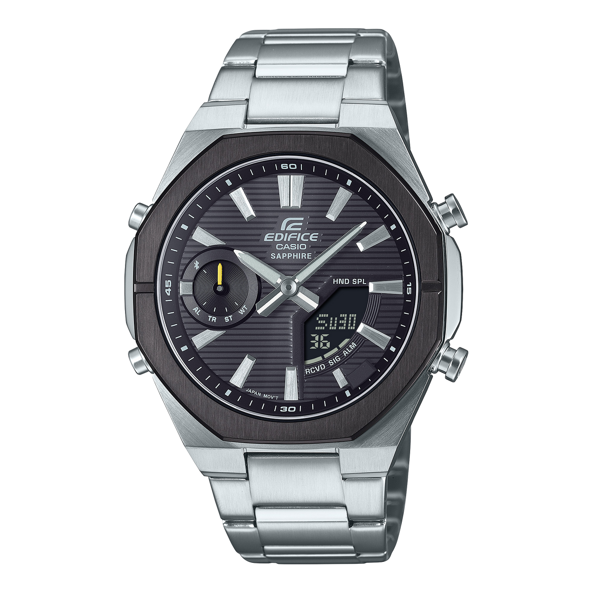 ECB-S10 Reloj Edifice de hombre correa de metal