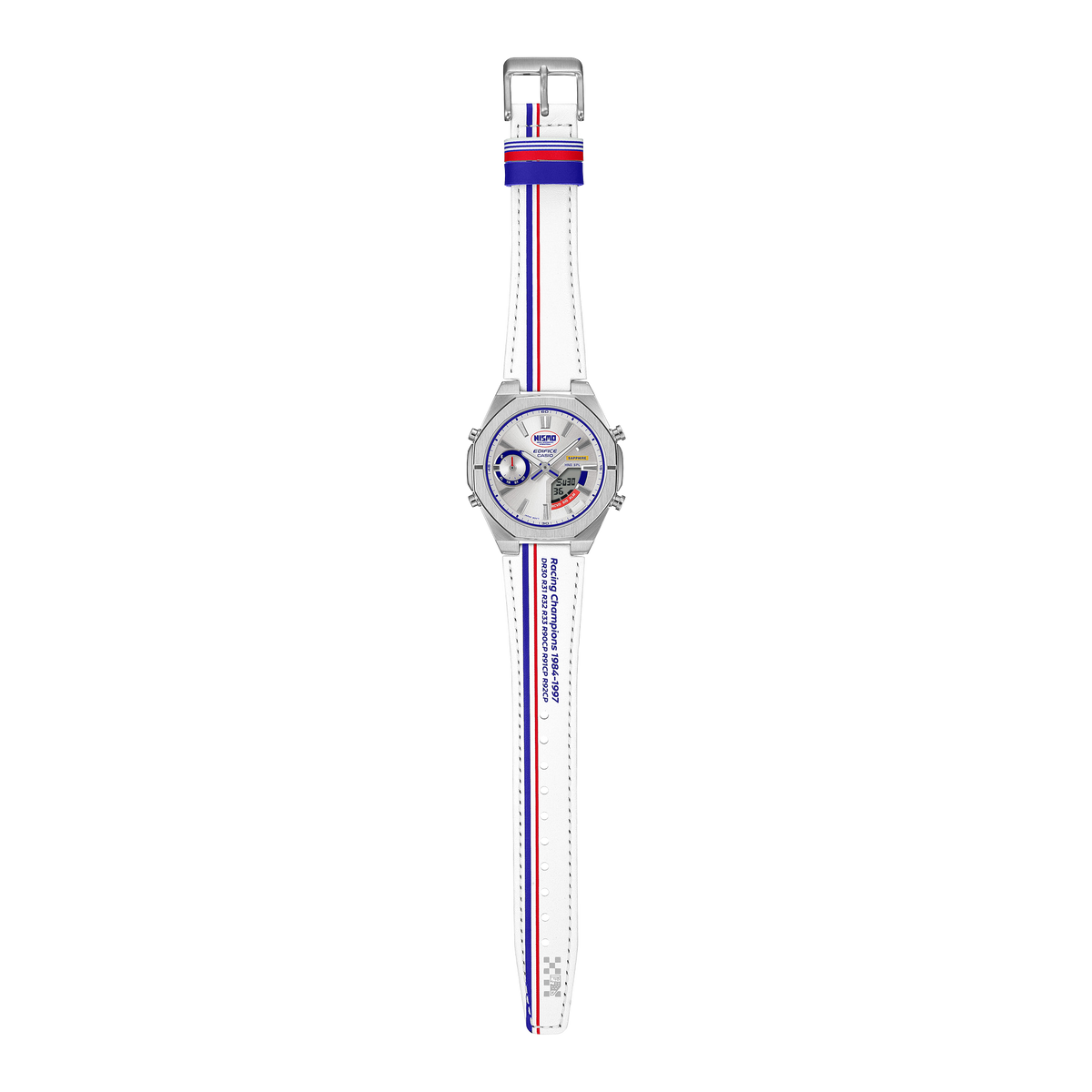 ECB-S10NIS-7A Reloj Edifice Nismo de hombre banda de piel