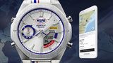 ECB-S10NIS-7A Reloj Edifice Nismo de hombre banda de piel