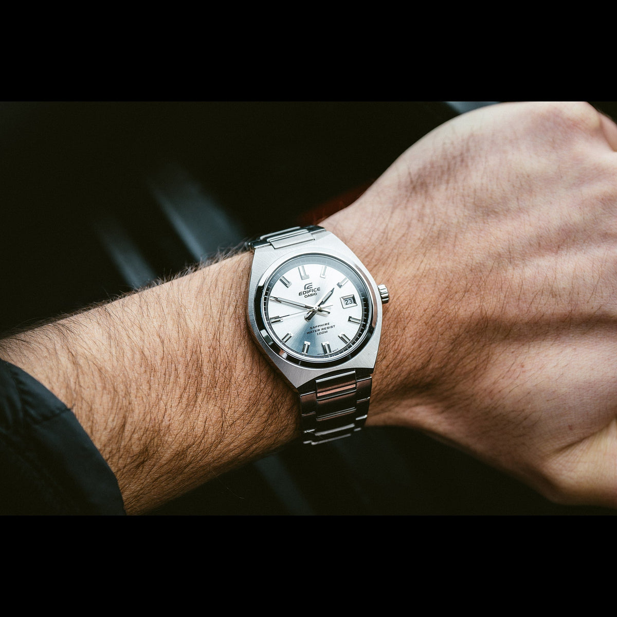 EFB-109D Reloj Edifice de hombre pulsera de metal