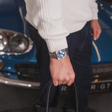 EFB-730 Reloj Edifice Sapphire de hombre correa de metal 47 mm