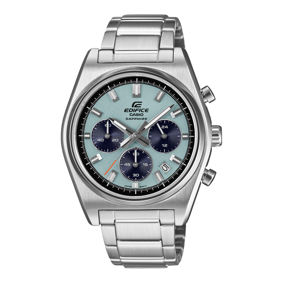 EFB-730 Reloj Edifice Sapphire de hombre correa de metal 47 mm