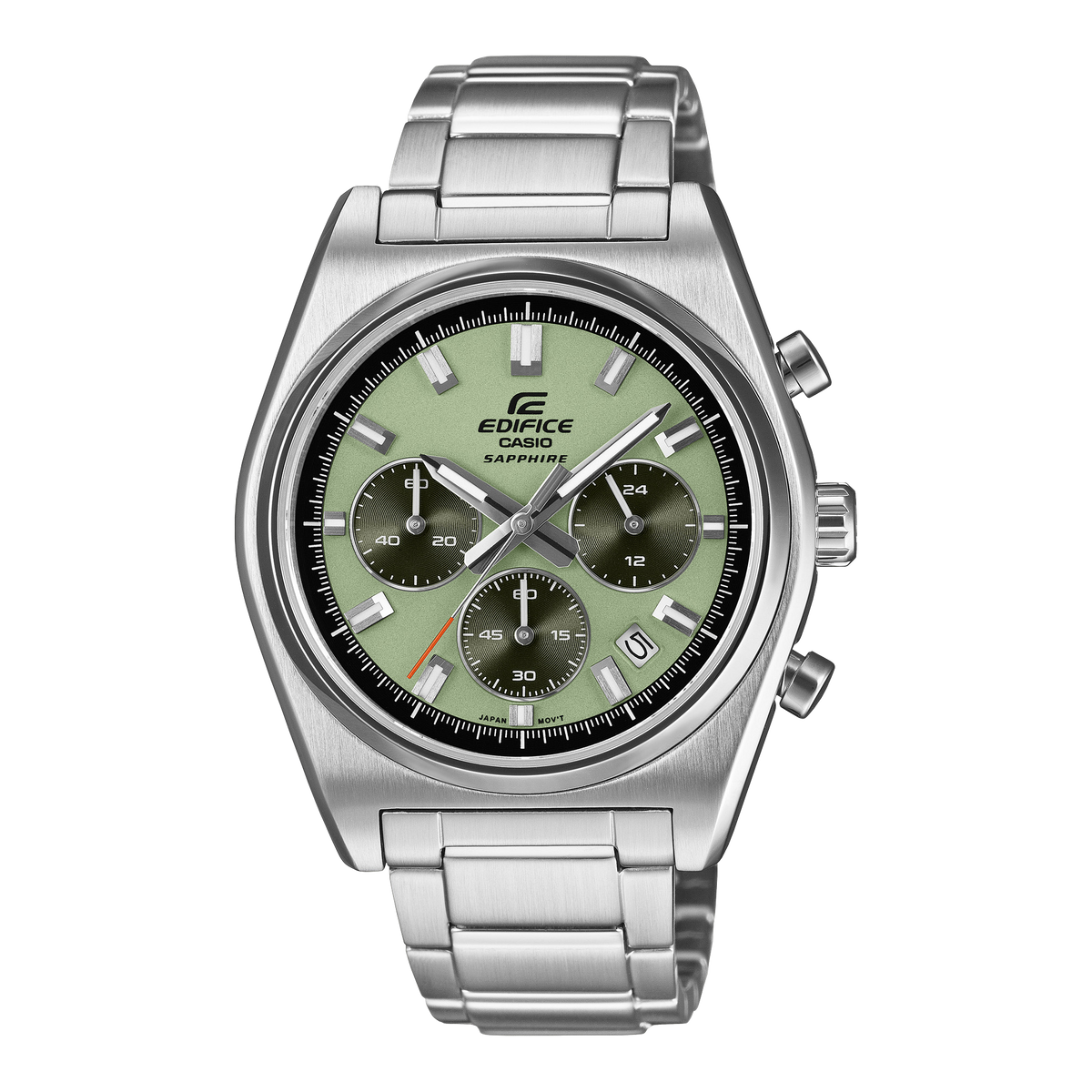 EFB-730 Reloj Edifice Sapphire de hombre correa de metal 47 mm