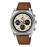 EFB-730L Reloj Edifice de hombre pulsera de cuero