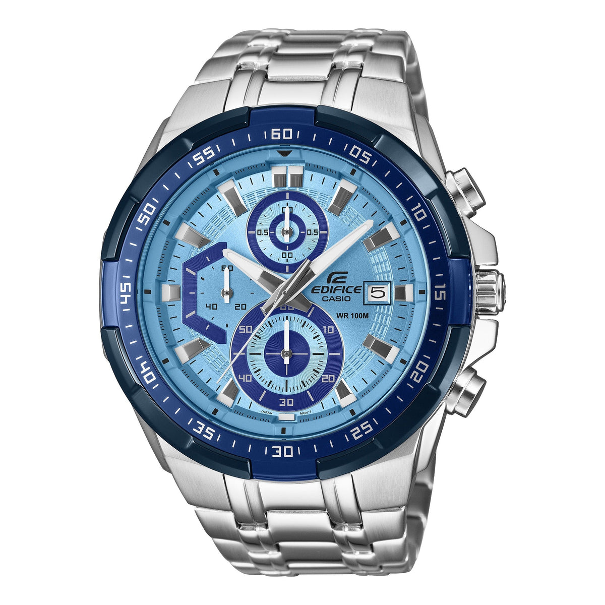EFR-539 Reloj Edifice Análogo para Caballero Pulsera de Metal