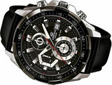 EFR-539 Reloj Edifice Análogo para Hombre Pulsera de Cuero