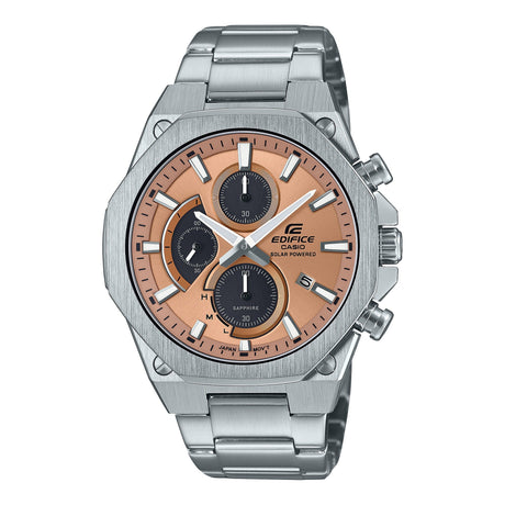 EFS-S570D Edifice Reloj para Hombre Pulsera de Metal Análogo