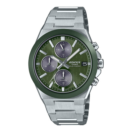 EFS-S650D Reloj Edifice de caballero banda de metal energía solar