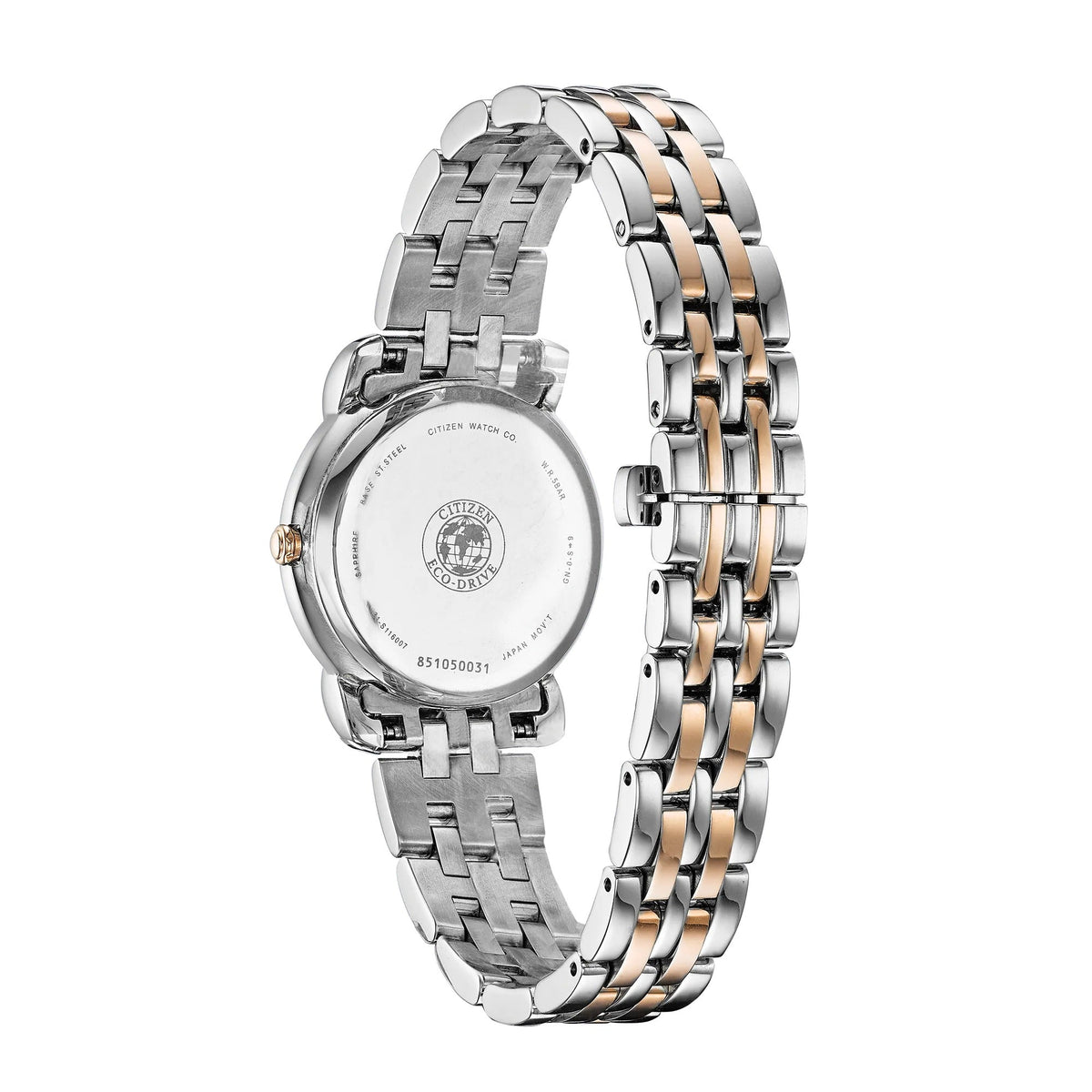 EM0716-58A Reloj Citizen Jolie de señorita correa de metal Eco-Drive
