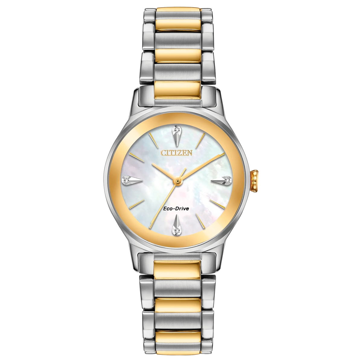 EM0734-56D Reloj Citizen Axiom Eco-Drive de mujer correa de metal