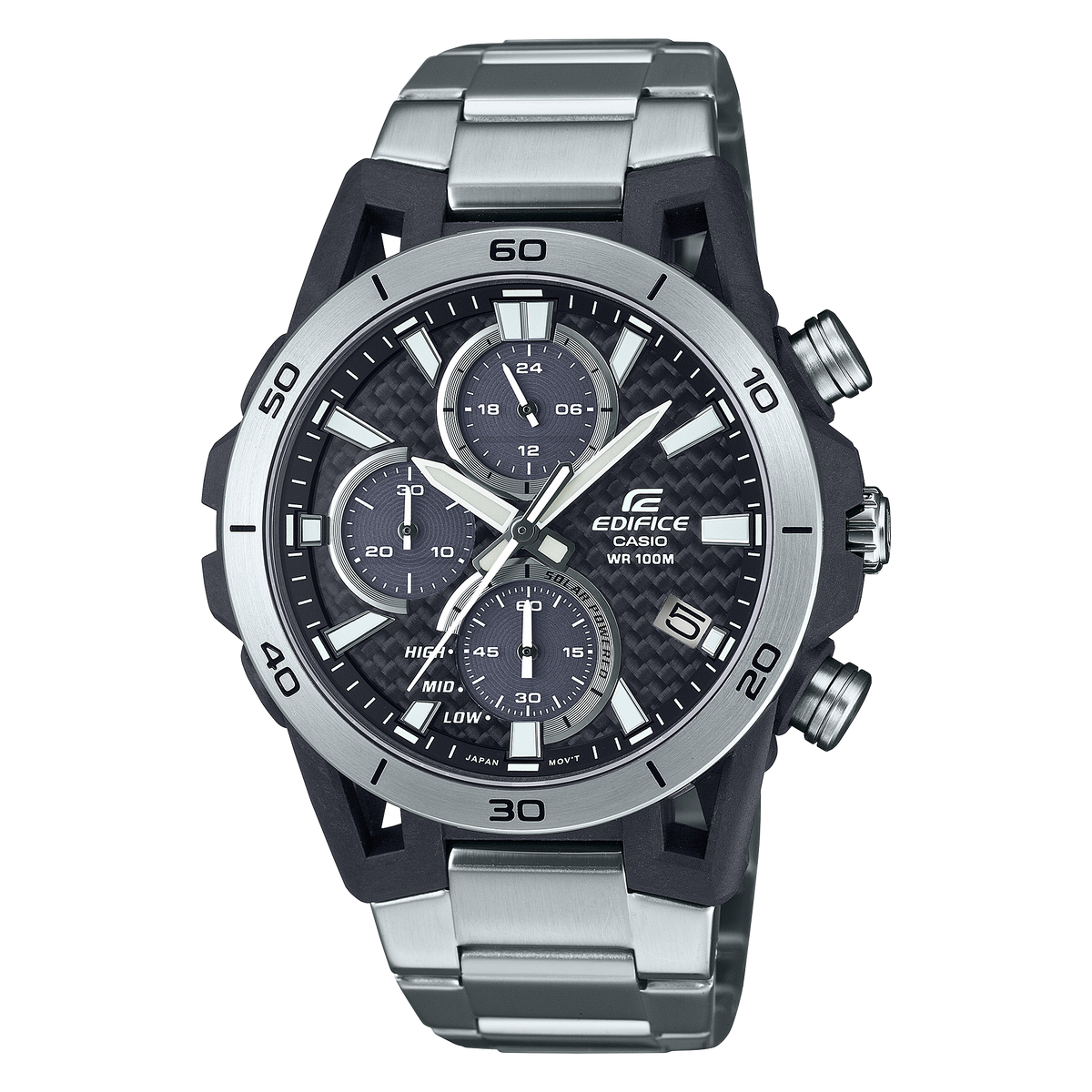 EQS-950 Reloj Edifice para caballero pulsera de metal de caballero