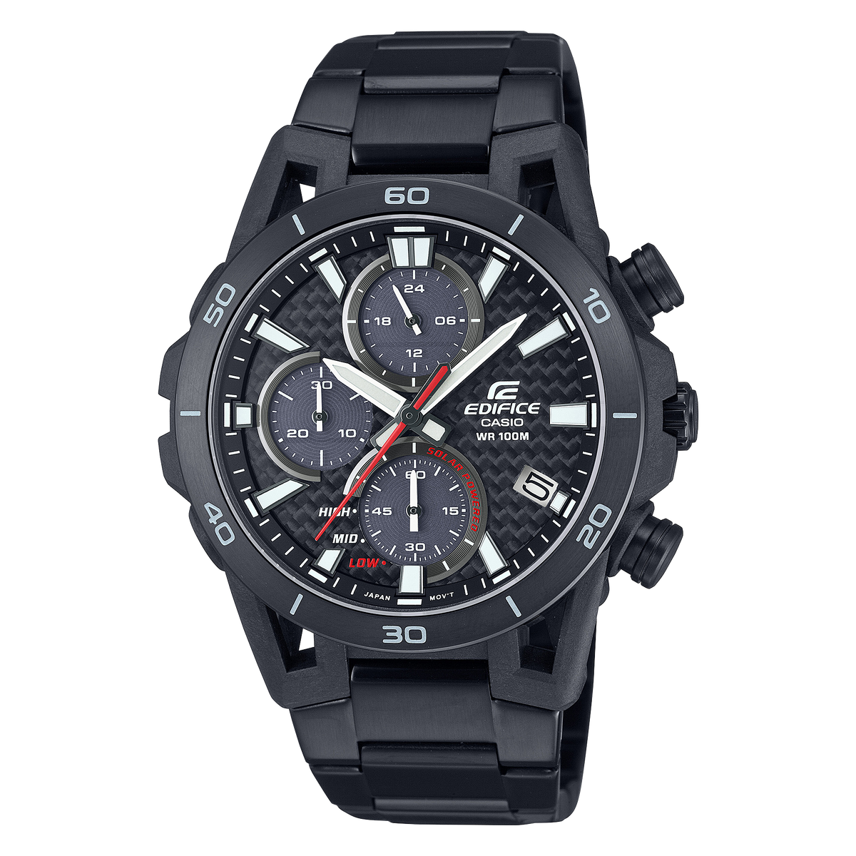 EQS-950 Reloj Edifice para caballero pulsera de metal de caballero