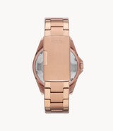 Reloj Fossil Riley de dama correa de acero inoxidable 38 mm