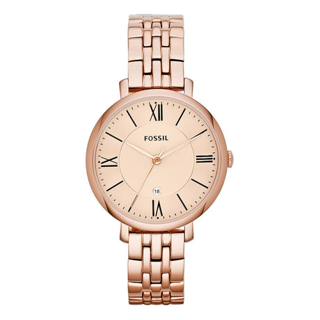 Reloj Fossil Jacqueline de dama correa de metal 36 mm