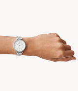 Reloj Fossil Jacqueline de dama correa de metal 36 mm