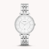 Reloj Fossil Jacqueline de dama correa de metal 36 mm