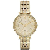 Reloj Fossil Jacqueline de dama banda de metal 36mm