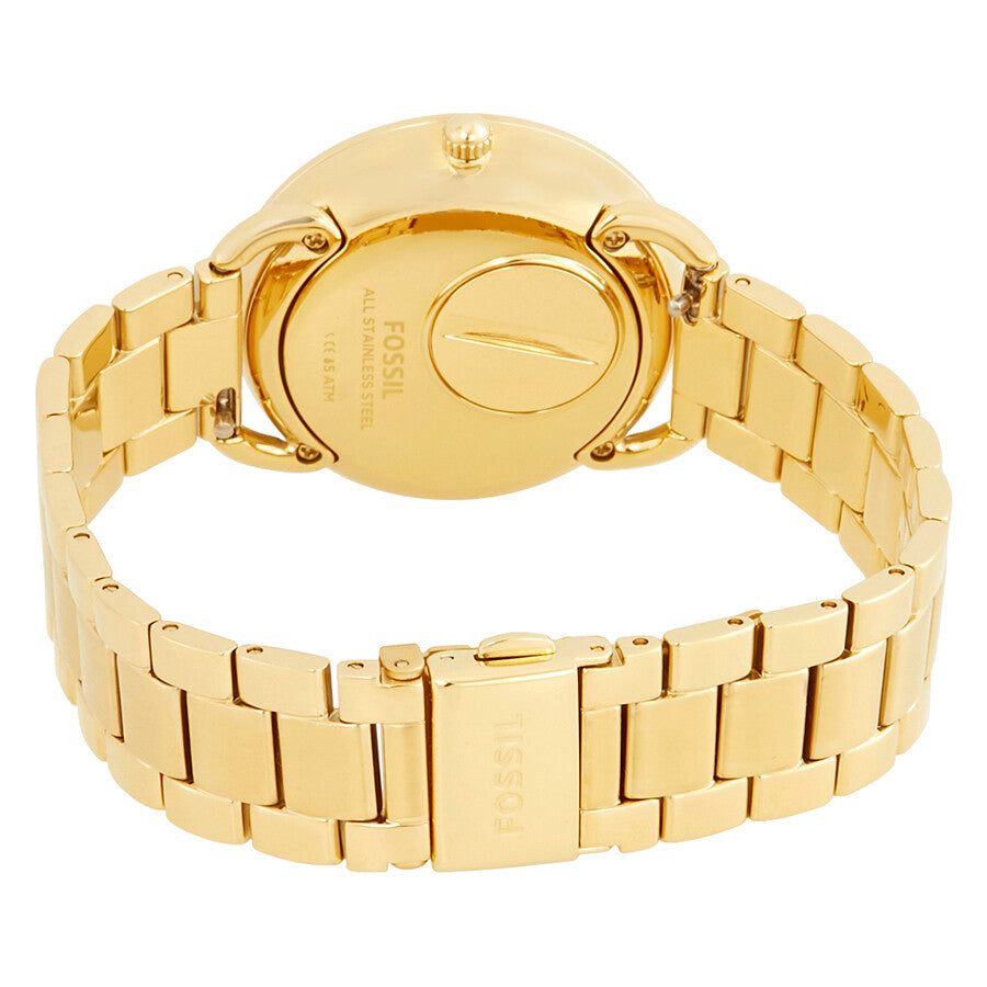 Reloj Fossil Tailor de dama correa de acero inoxidable