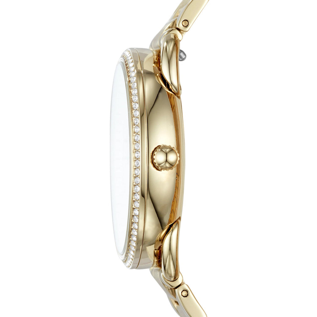 Reloj Fossil Tailor de dama correa de acero inoxidable