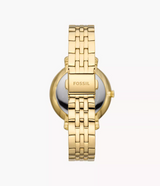 Reloj Fossil Jacqueline Solar y Lunar de mujer correa de metal