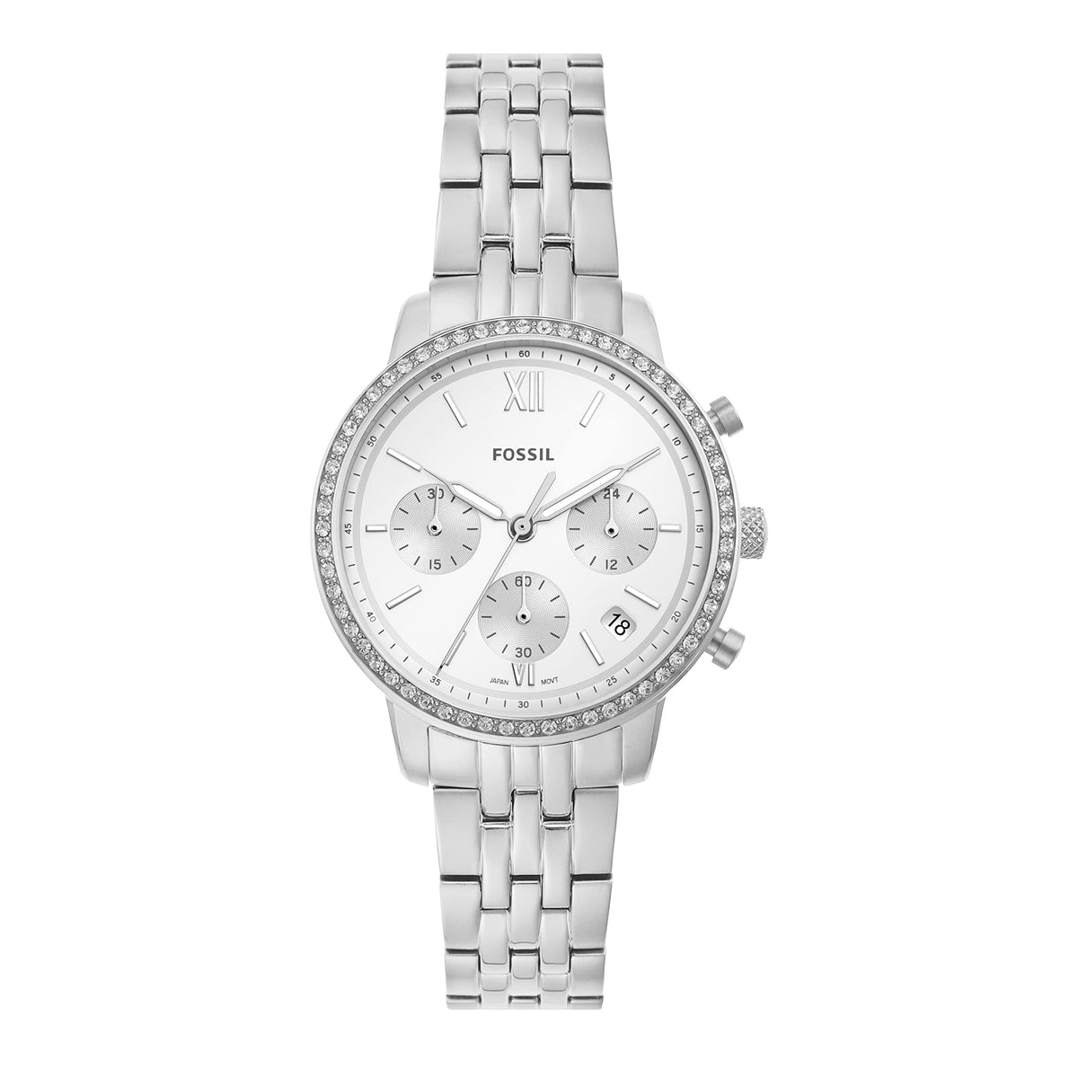 Reloj Fossil Neutra para dama pulsera de metal 36 mm