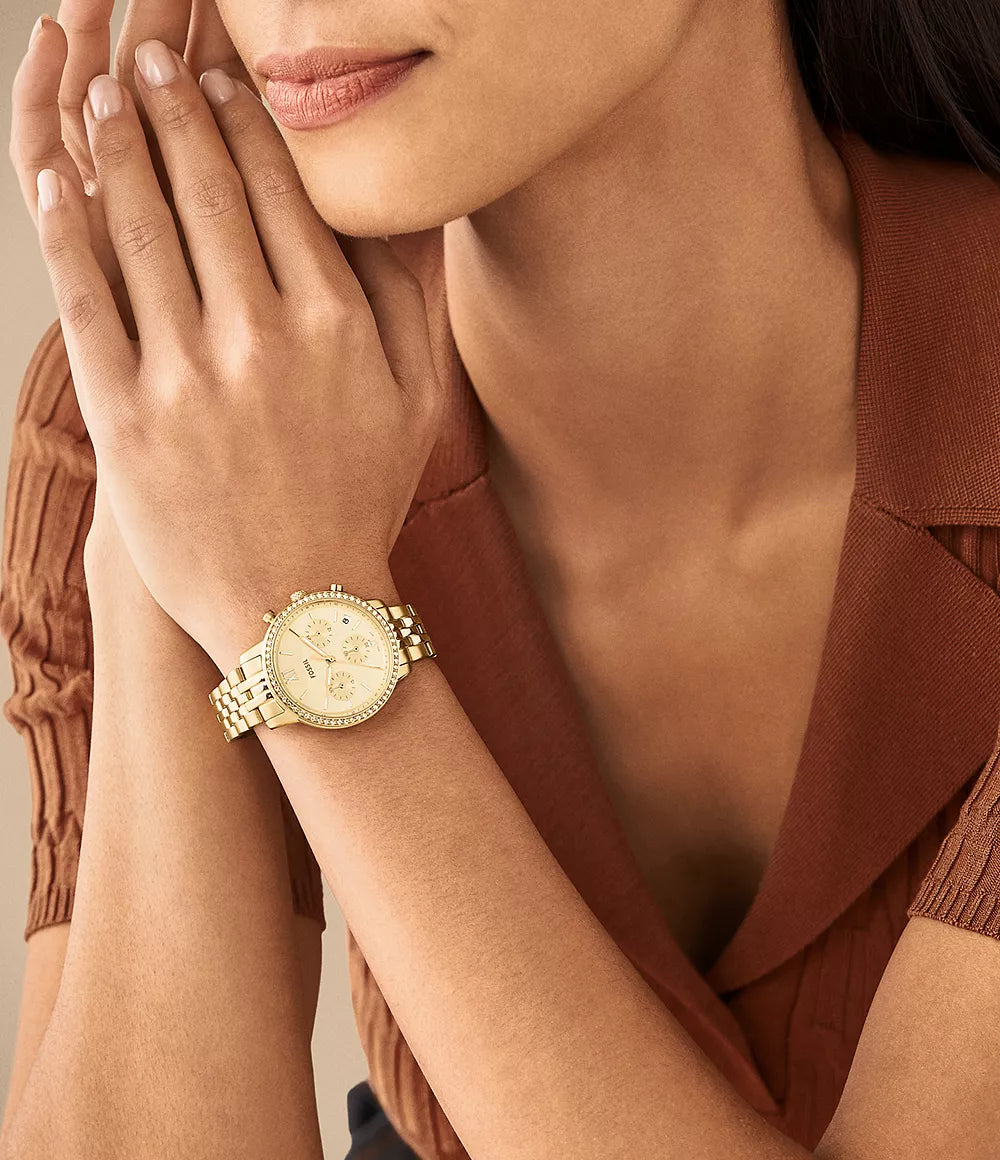 Reloj Fossil Neutra para dama pulsera de metal 36 mm