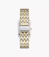 Reloj Fossil  para mujer pulsera de metal cuadrado