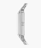 Reloj Fossil  para mujer pulsera de metal cuadrado