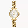 Reloj Fossil Carlie de dama correa de metal
