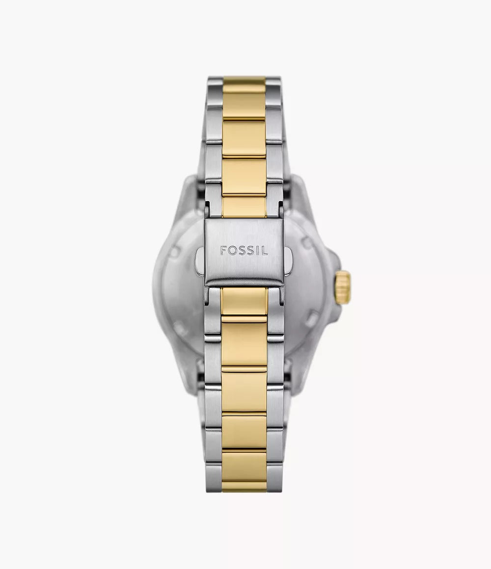 Reloj Fossil Blue Dive para mujer pulsera de metal