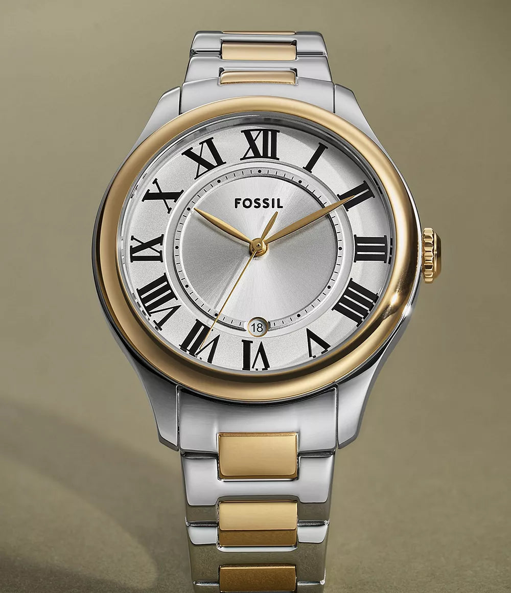 Reloj Fossil Gilmore de dama pulsera de metal 38mm