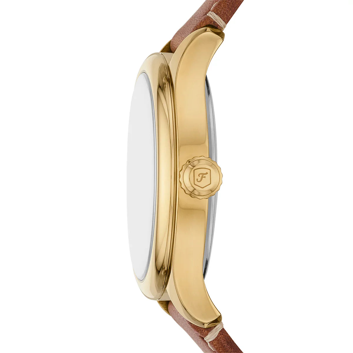 Reloj Fossil Gilmore de dama correa de piel 38mm