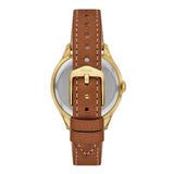 Reloj Fossil Gilmore de dama correa de piel 38mm