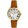 Reloj Fossil Gilmore de dama correa de piel 38mm