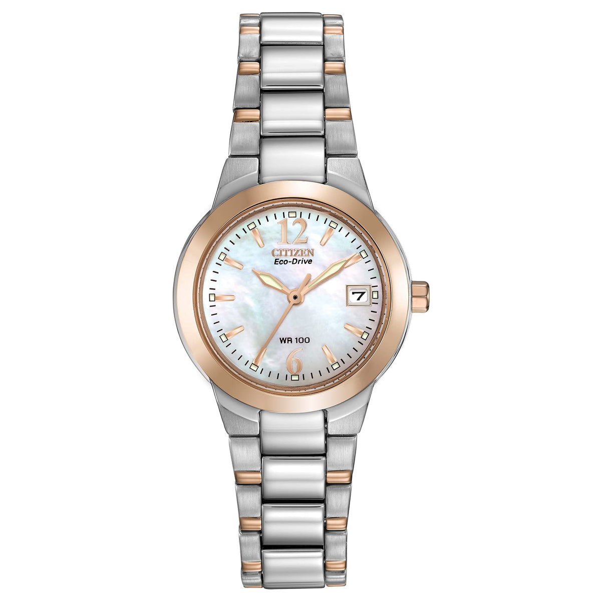 EW1676-52D Reloj Citizen Eco-Drive Dress de mujer correa de metal