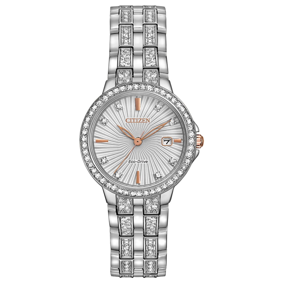 EW2340-58A Reloj Citizen  Silhouette de mujer correa de metal