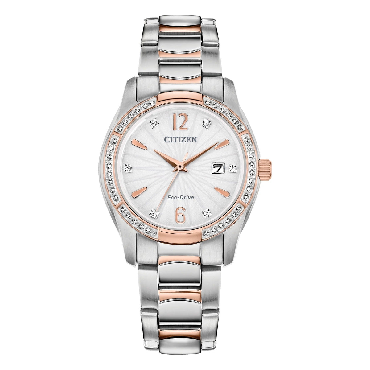 EW2576-51A Reloj Citizen Crystal de mujer correa de metal