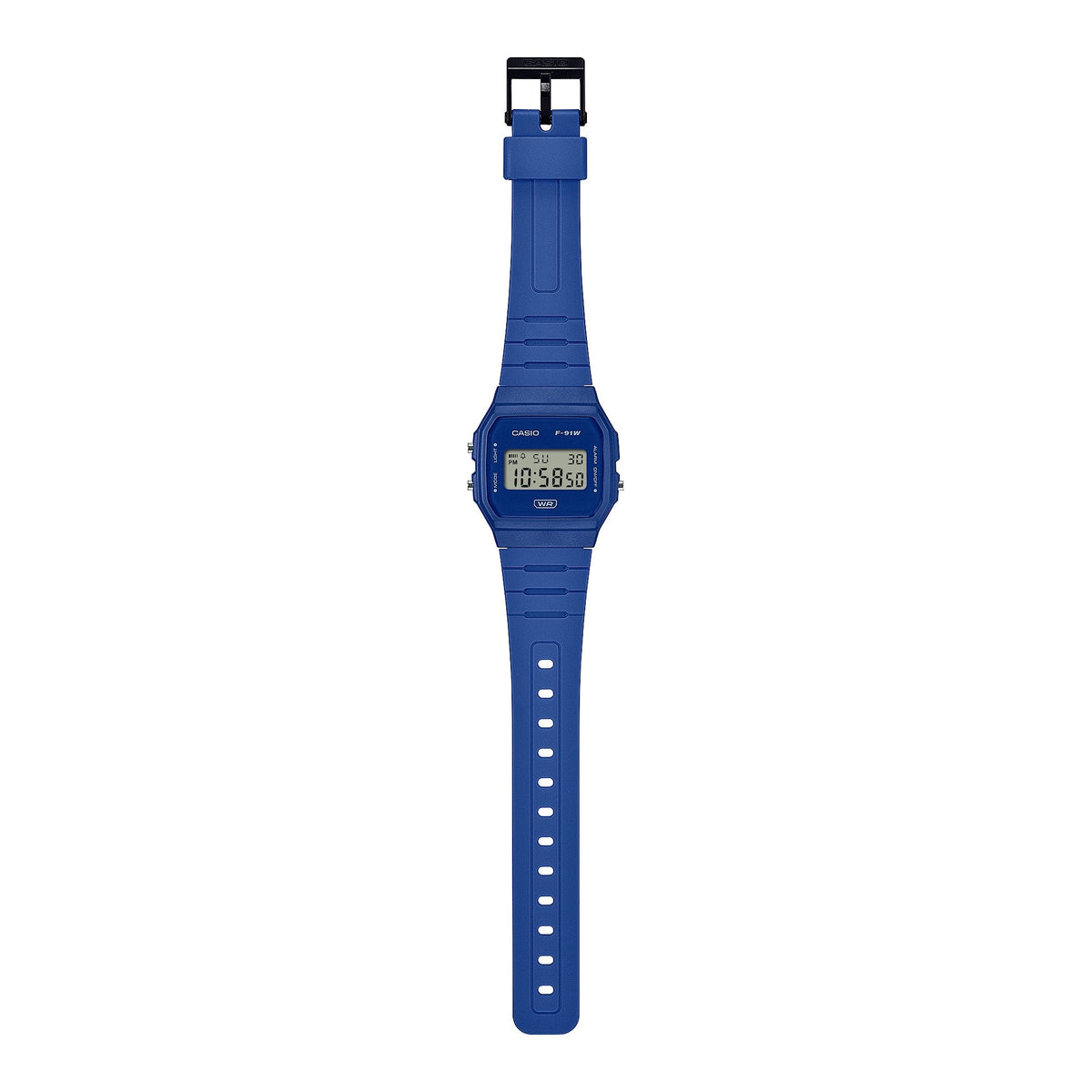 F-91WB Reloj Casio unisex pulsera de caucho