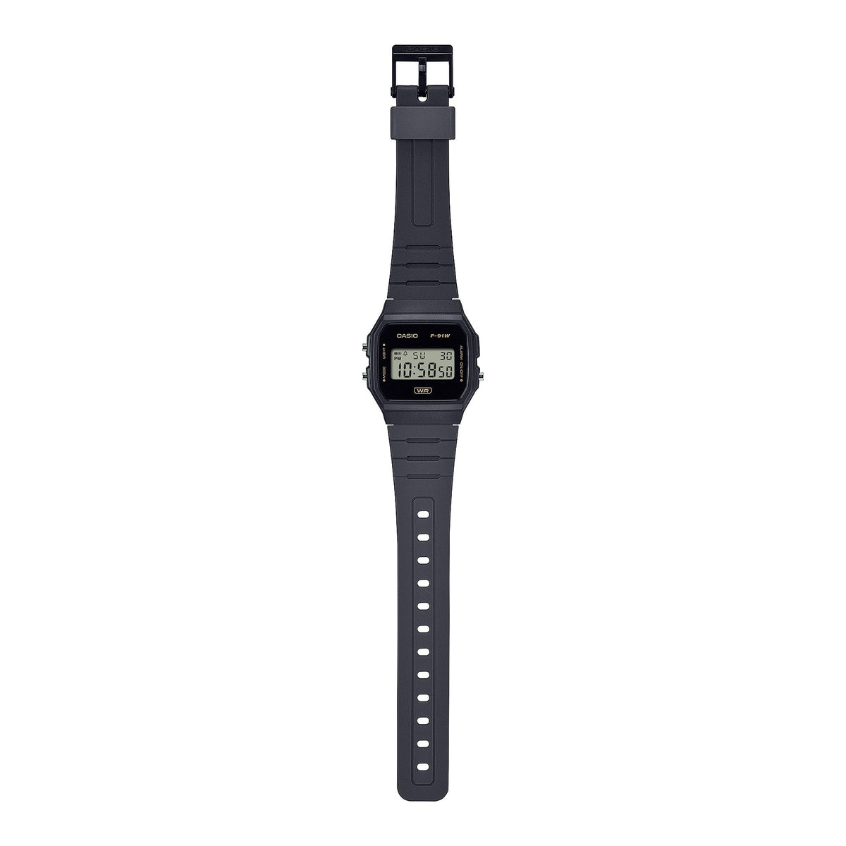 F-91WB Reloj Casio unisex pulsera de caucho