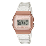 F-91 Reloj Casio Unisex Pulsera de Caucho Digital Vintage Clásico
