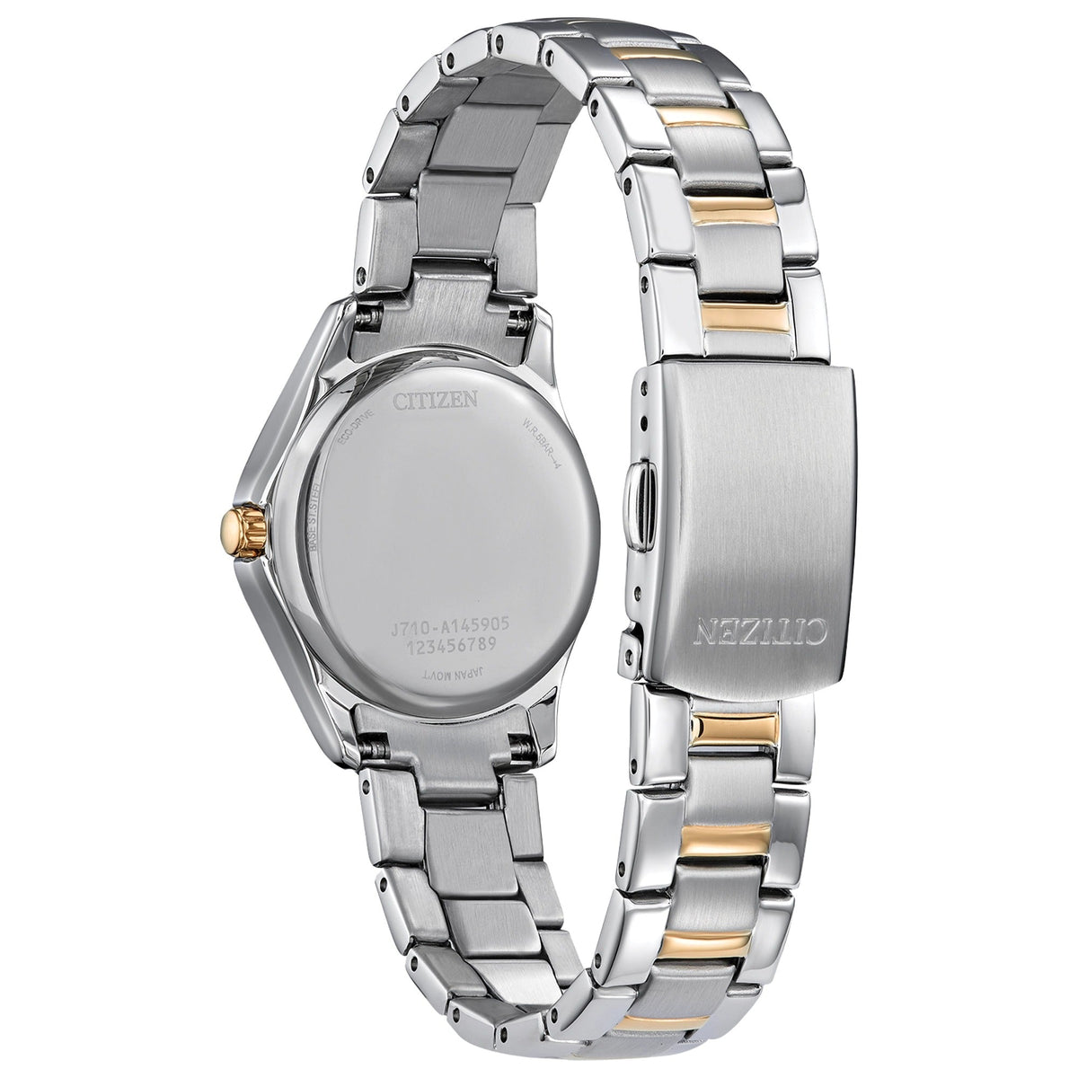 FE1146-71A Reloj Citizen Crystal de mujer correa de metal