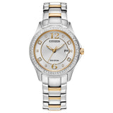 FE1146-71A Reloj Citizen Crystal de mujer correa de metal