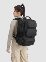 OZUKO 9842S Mochila de Viaje para Laptop – Puerto USB, Resistente al Agua
