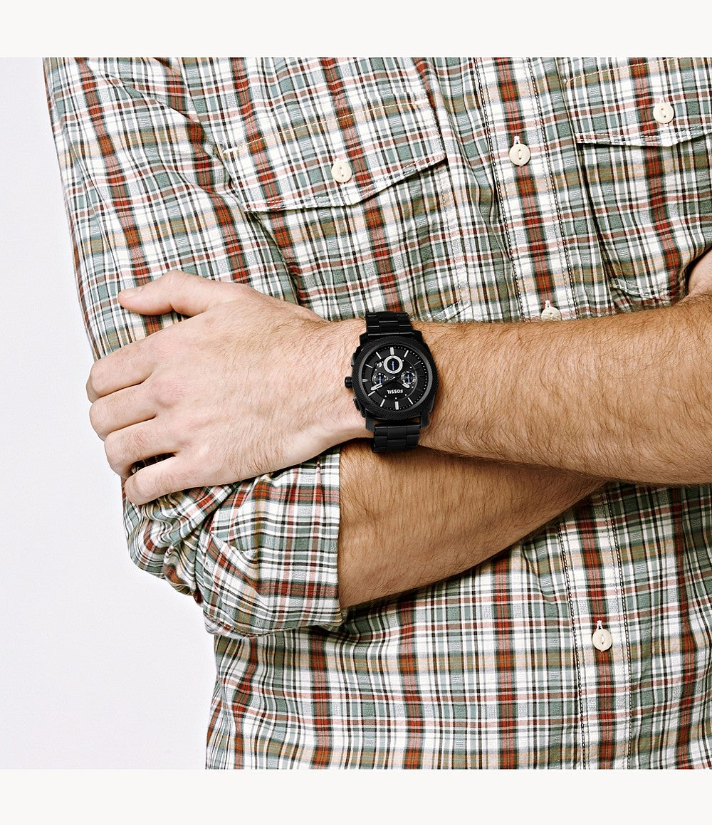 Reloj Fossil Machine de hombre pulsera de resina