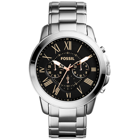 Reloj Fossil Grant de hombre banda de metal 43 mm